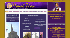 Desktop Screenshot of mzbchurch.org